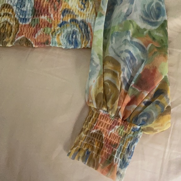 Fall festive Anthropologie blouse! - Picture 3 of 4